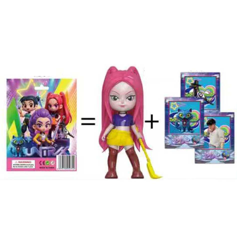 2026 Kpop Demon Hunters Anime Figure Toys Cute PVC Blind box Joints Action Figure Model Dolls Kids Birthday Decoration Toy Gifts