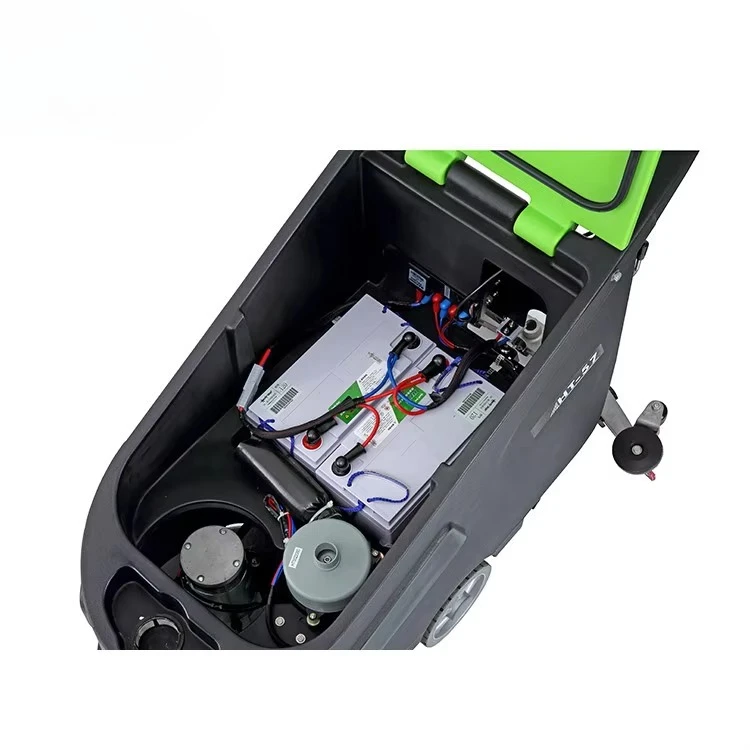 Équipement de nettoyage industriel, fabricants de machines à laver les sols, laveuse-sécheuse de carrelage à batterie de 20 pouces