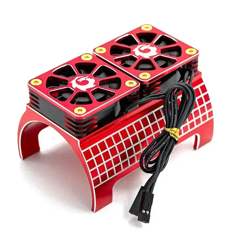 金属デュアル冷却ファン-4985-1717-モーターヒートシンク-1-5-trxs-x-maxx-6s-8s-arrma-kraton-rc-カーアップグレードパーツ用