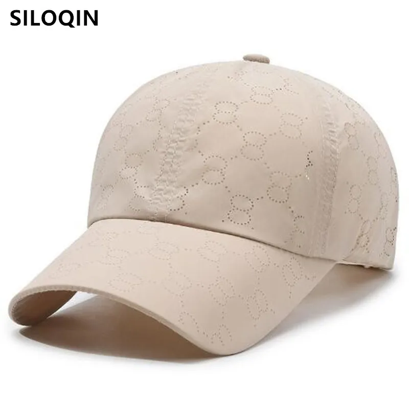 

2024 New Summer Ultrathin Mesh Breathable Baseball Cap Camping Fishing Caps For Men And Women Sunscreen Travel Hats Snapback Cap