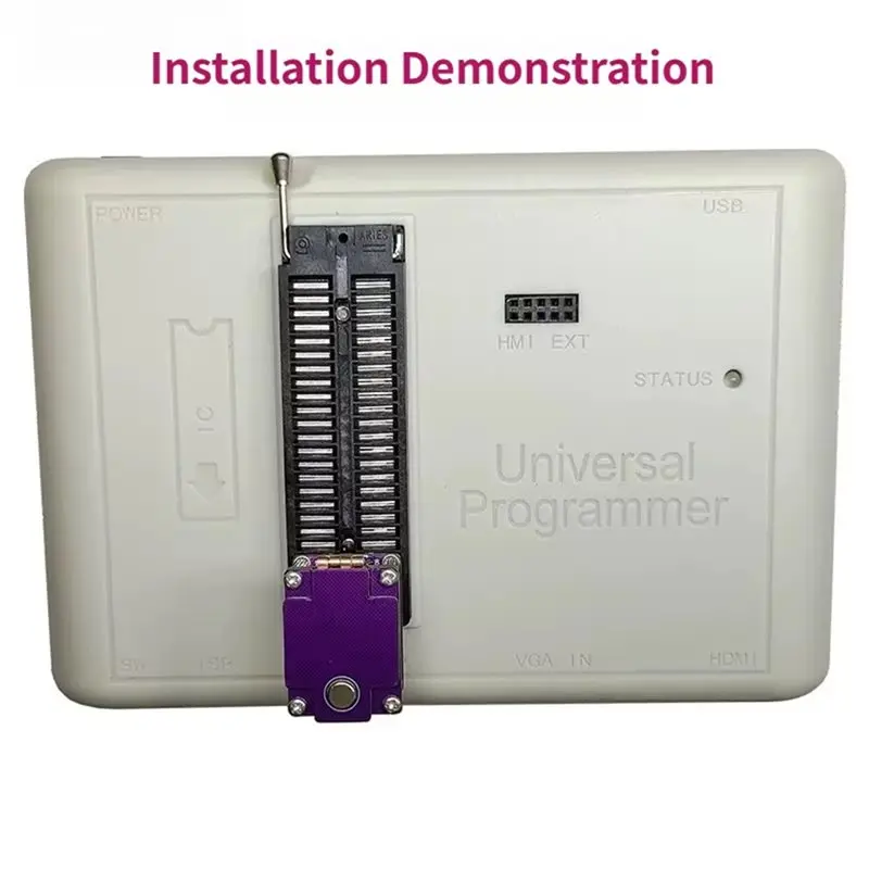 ABJF-Chip Burn Test BGA24 Reader/Writer Block Chip Burn BGA24 Read/Write Socket Tool