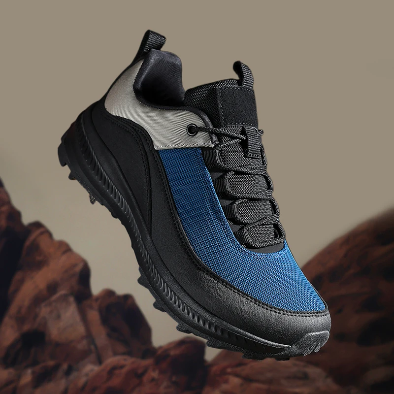 

Men's Mesh Breathable Outdoor Shoes, Durable Men's Hiking and Hunting Tactical Sports Shoes, Sizes 39-49