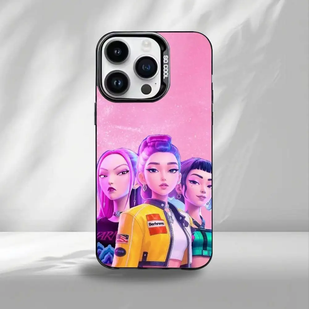 K-KPop D-Demon H-Hunters  Phone Case For iPhone17,16,15,14,13,12,11 Plus,Pro Max Black Candy Matte Shockproof Cover