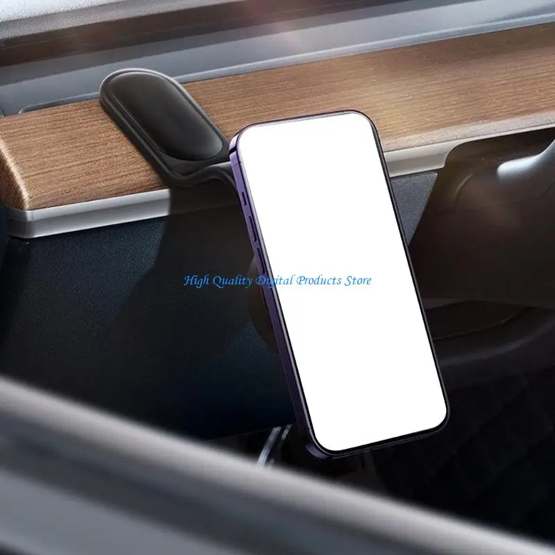 U2JE Adjustable Foldable Car Phone Mount with Strong Suction Cup Flexible Bendable Car Phone Holder Upgrades for Smartphones