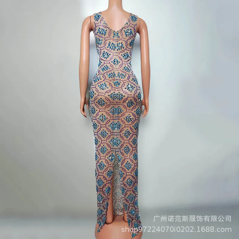 فستان عطلة مقاس كبير قابل للتمدد من Miss Universe اختر الاجتماع السنوي لشركة الملابس الأمريكية فستان سهرة على السجادة الحمراء