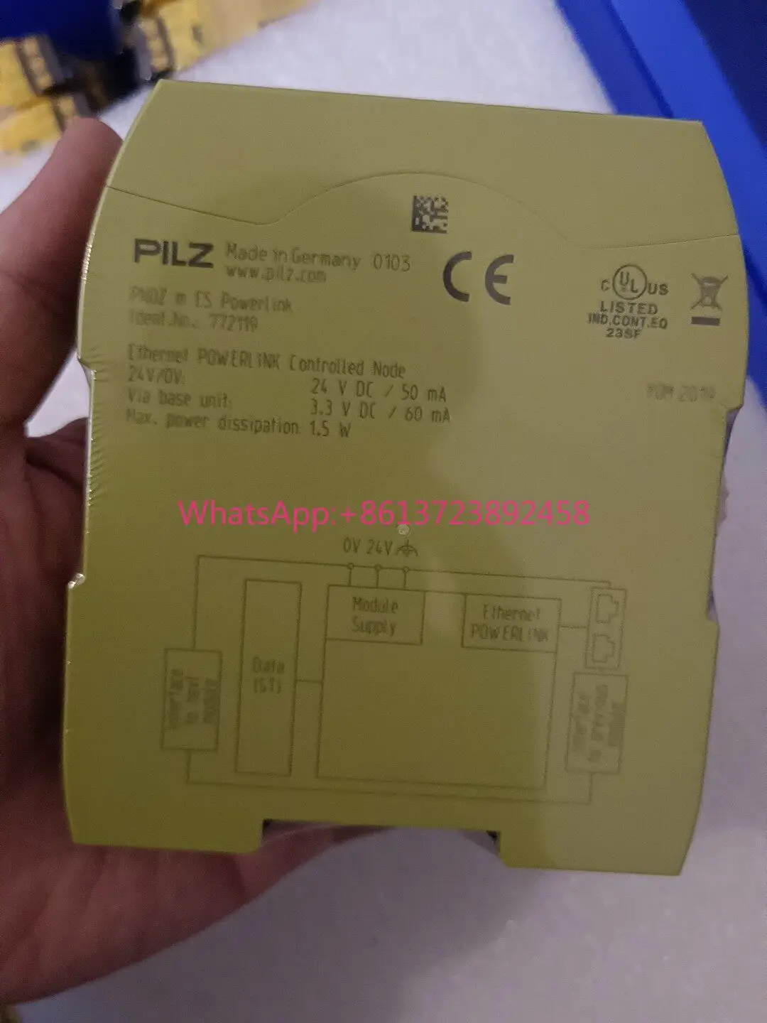 Pilz 772119 safety relay in stock