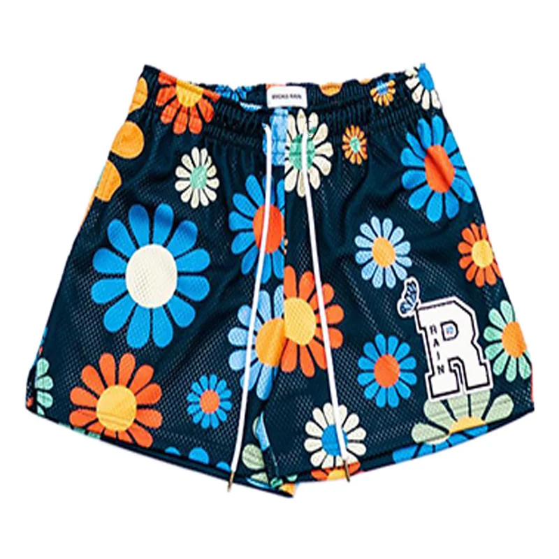 Ryoko-Short de plein air d'été pour hommes, Rain ChimStreet Mesh, At, Casual, Running, Sports, Knee Quick Dry Beach Pants