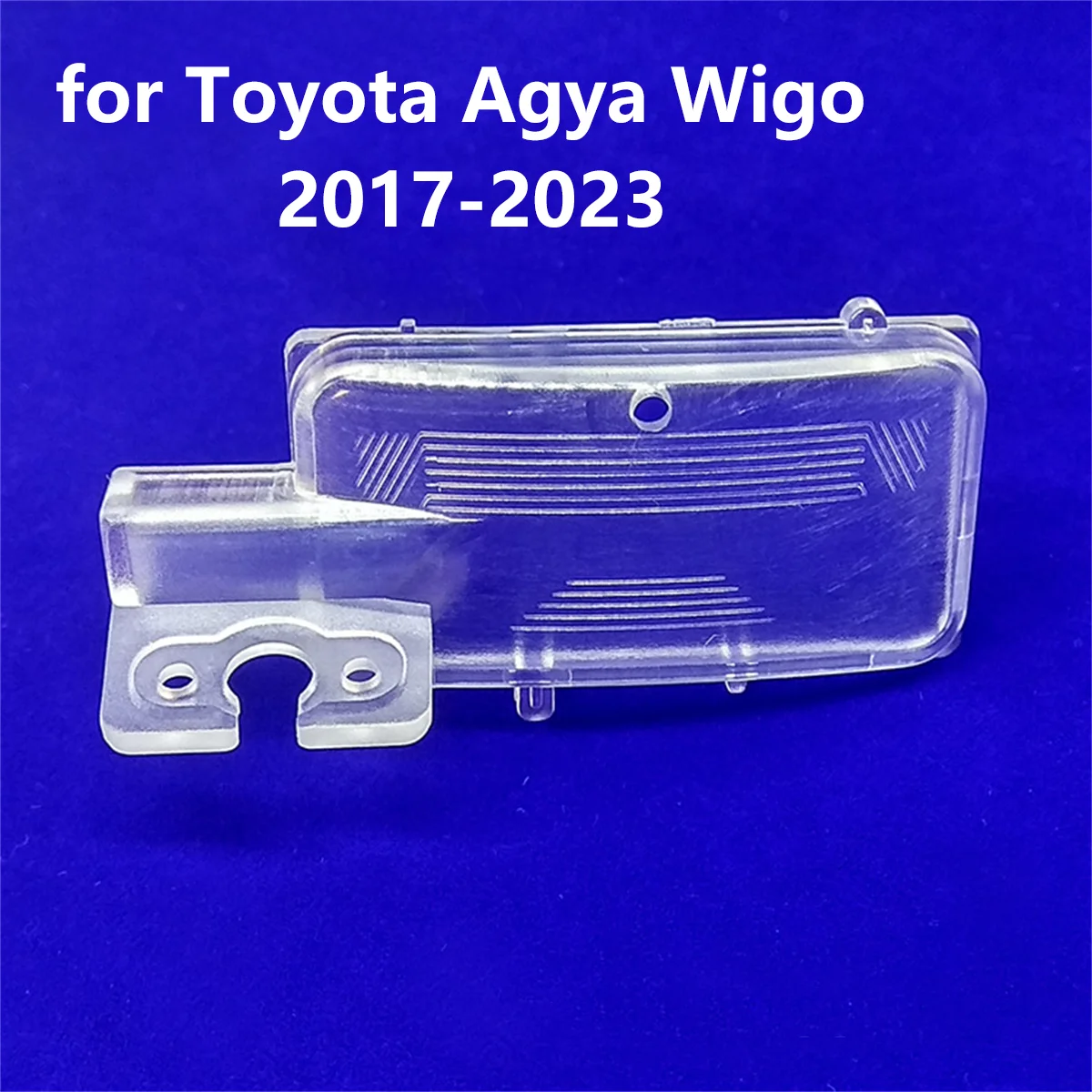 Car Rear View Camera Bracket Mount Holder License Plate Light Housing for Toyota Agya Wigo Daihatsu Ayla 2017-2023