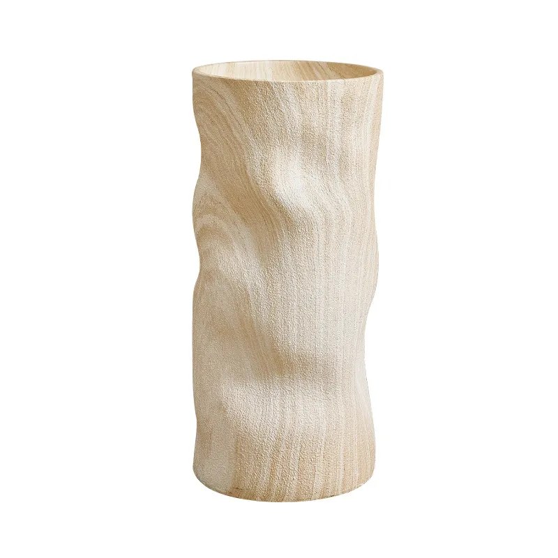 

Japanese-style cream wind column basin Floor-to-ceiling integrated art wash basin Personality creative homestay basin