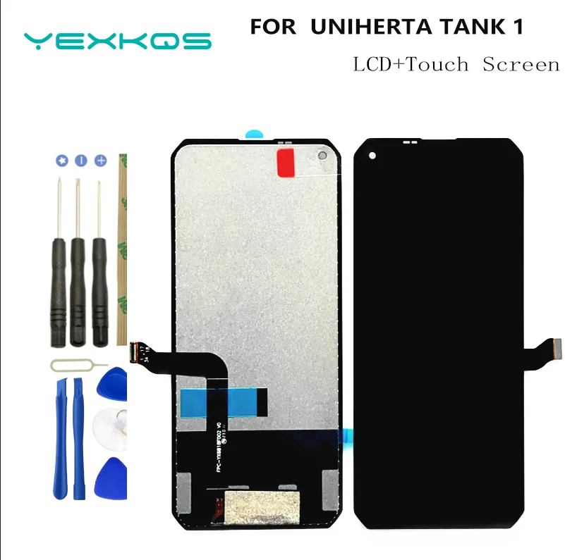 6.81 inches Tested Display Unihertz Tank 1 LCD Display Touch Screen Assembly Replacement For Unihertz TANK Display LCD Sensor