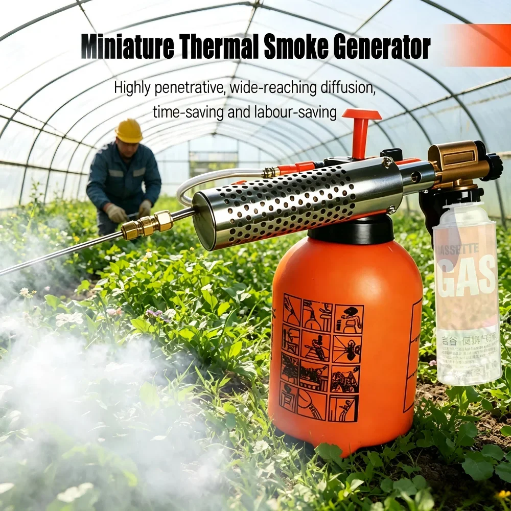 

Micro Thermal Fogger Portable Insect Control Fogger 2L Bottle Atomizador for Mosquito Killing Disinfection And Sterilization