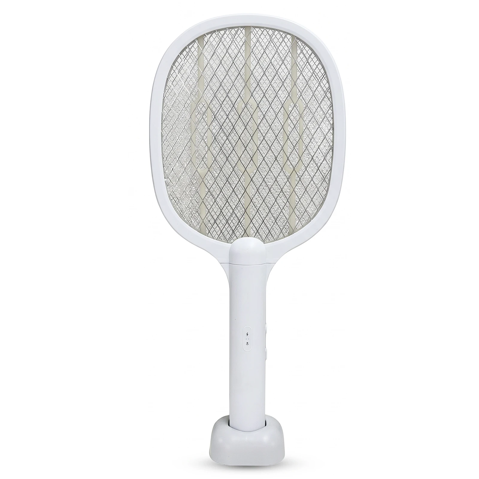 2-in-1 elektrische Mückenklatsche, Mückenvernichter, Lampenvernichter, Insektenvernichter, 3000 V, wiederaufladbarer USB-Mückenvernichter, Fliegenvernichter