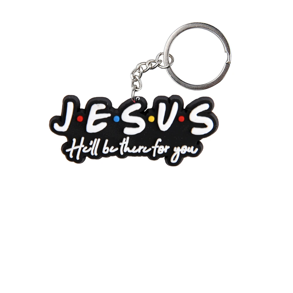 1pcs Lord Juesus Keychains Boys Girls God Keyrings Kids The Virgin Mary Key Chains Church Key Rings For Men Women Party Favor