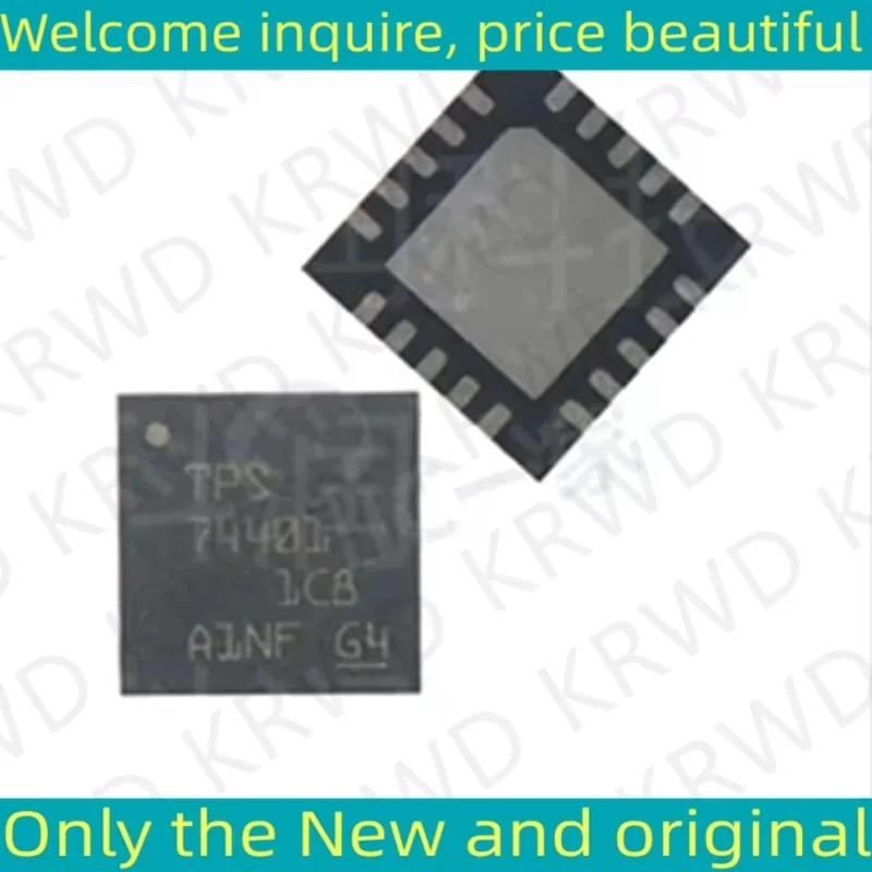 3PCS TPS74401 New and Original QFN TPS74401RGRR TPS74401RGR TPS74401RG TPS74401R TPS74401 74401 Linear voltage regulator