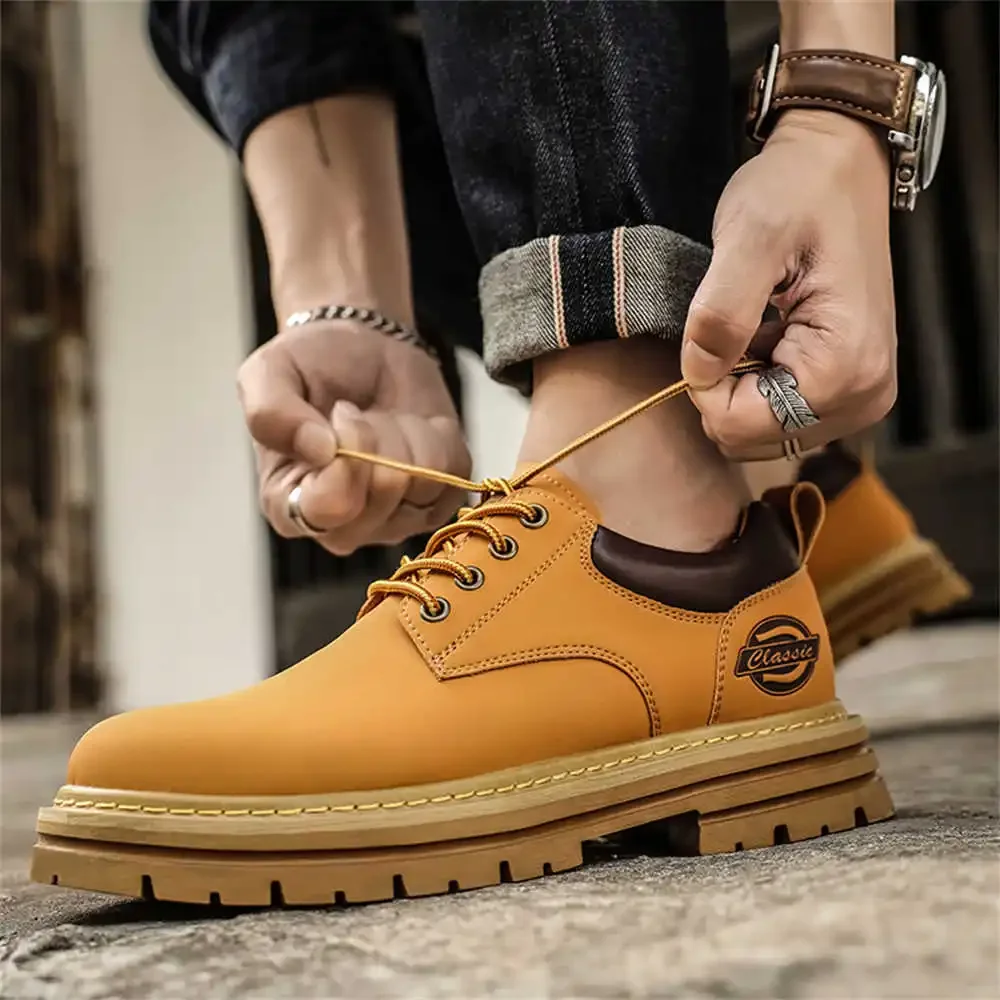 40-44 Round Tip Orange Men Shoes Casual Blue Man Sneakers Luxury Designers Sport Sports Leading Chassure Classical