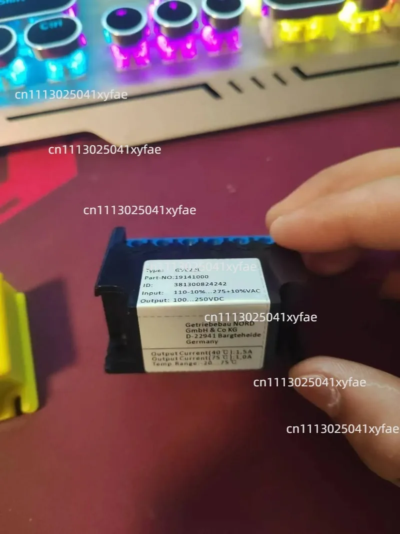1pc GHE40L Brake Rectifier 19141010, 200-480VAC Input 90-215VDC Output, GVE20L 19141000 Domestic Rectifier Module