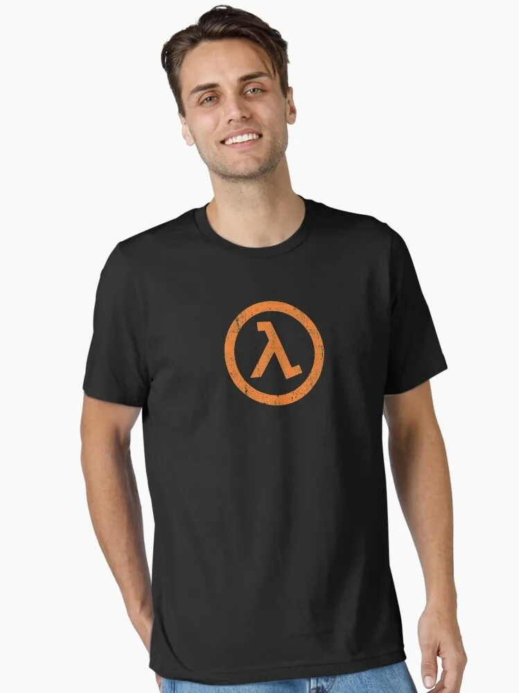 

_Half Life Lambda Symbol_ Essential T-Shirt for Sale By Huckblade High-end Luxury Is for Both Men and Women Top Y2k