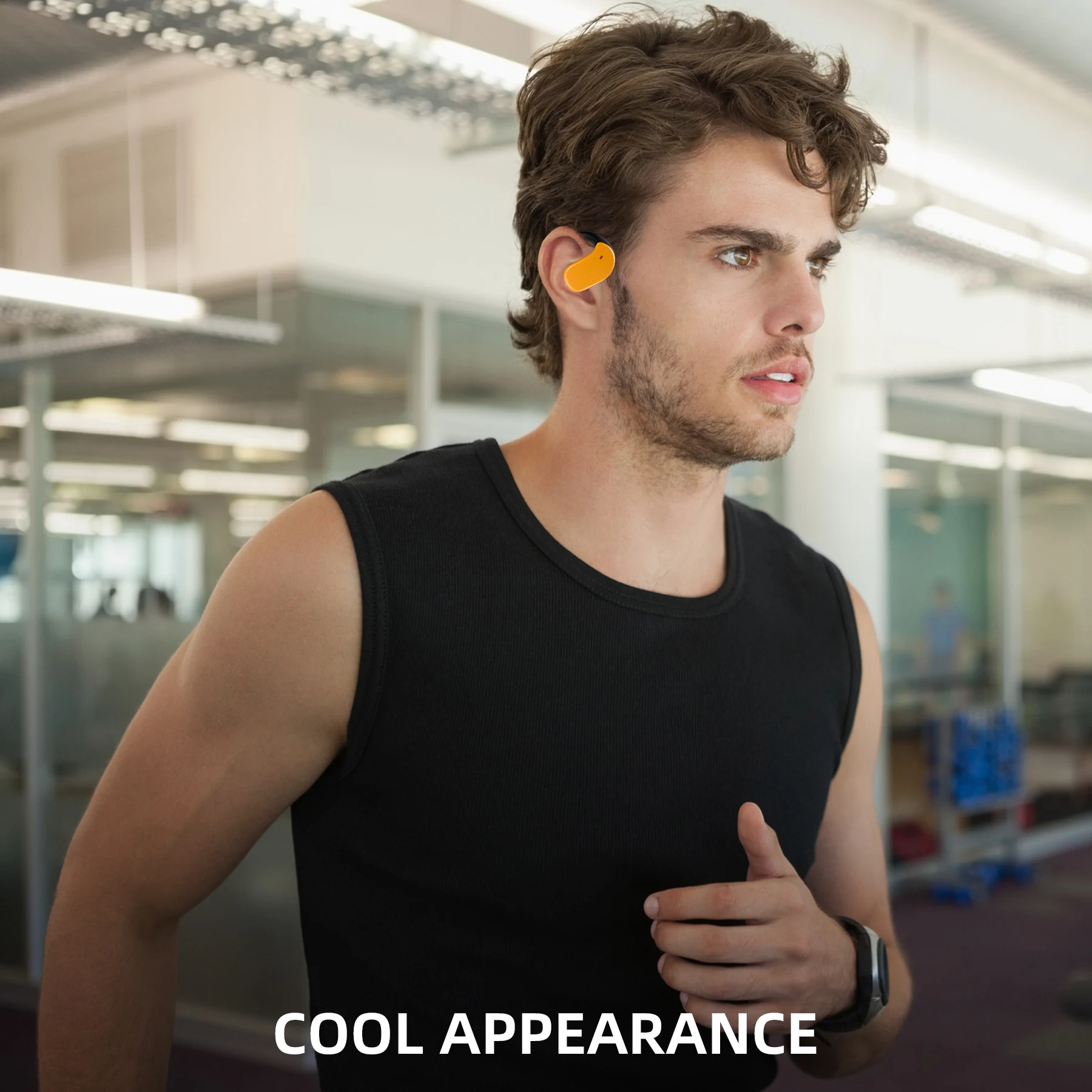 Bluetooth Headphones With Smart Noise-Cancelling Earbuds Built-In Microphone And Volume Adjustment Headphones For Android /IOS