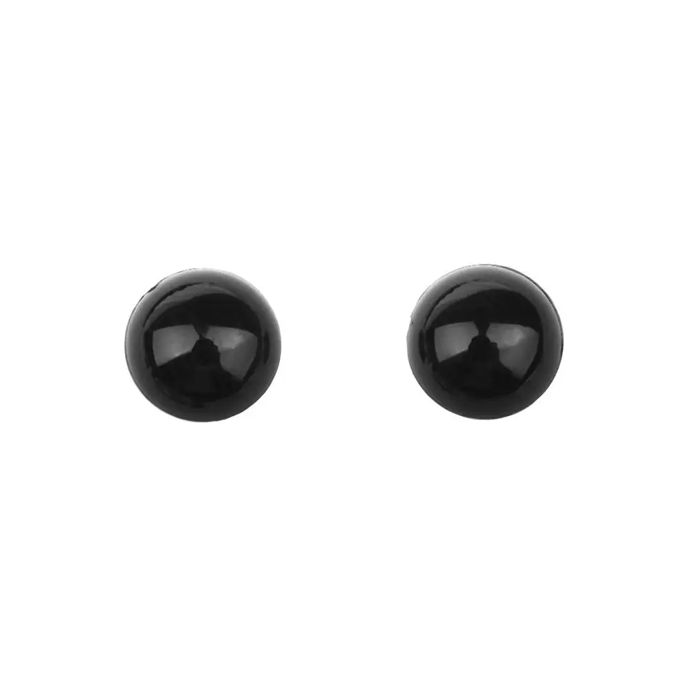 Black Plastic Safety Eyes for Bear Doll, Animal Puppet Crafts, crianças Baby Kids, DIY Toys, Bears, Needle Felting, 3-12mm, 100Pcs