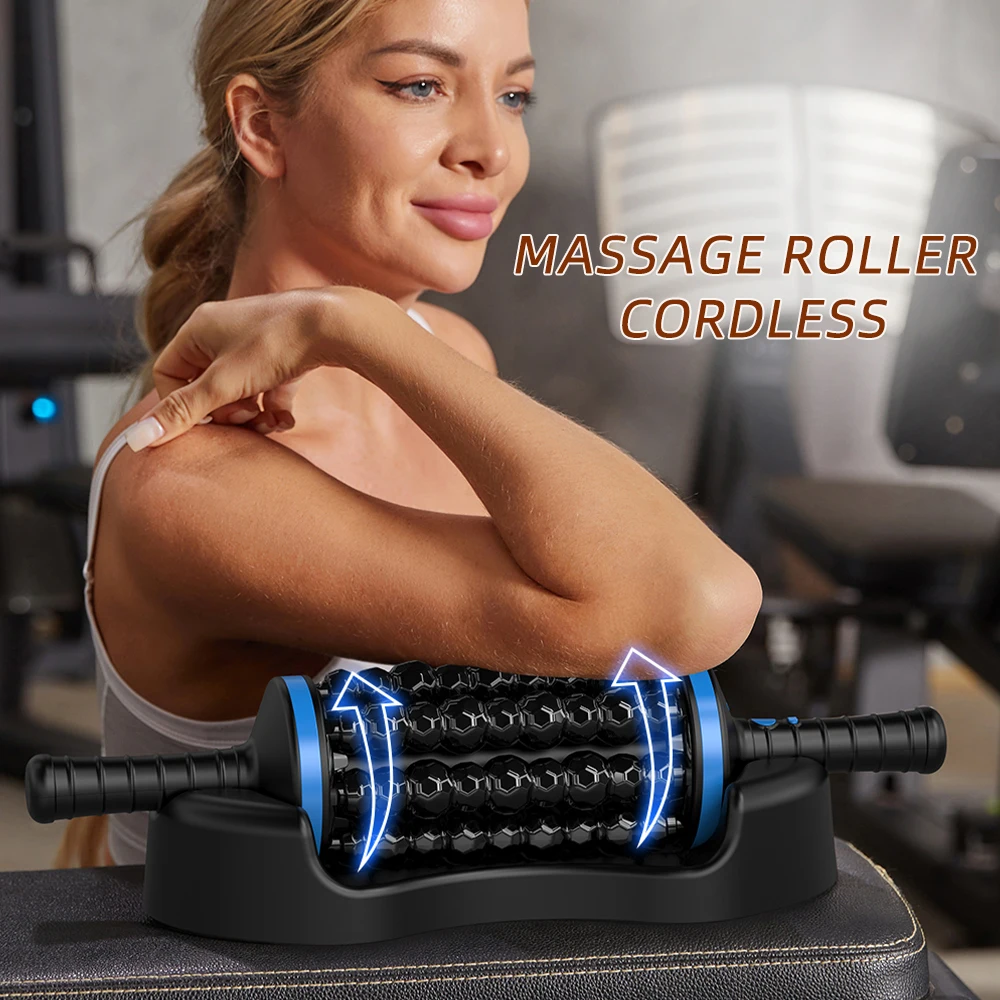 

Электрический роликовый массажер для тела 360, роликовые массажеры для мышц, массаж для похудения от целлюлита, ролик для глубоких тканей для расслабления мышц