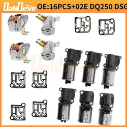 02E DQ250 DSG Transmission Valve Solenoids 6 Speed 02E325025AJ 02E321371E For Audi A3 TT For Volkswagen CC Golf Beetle N215 N216