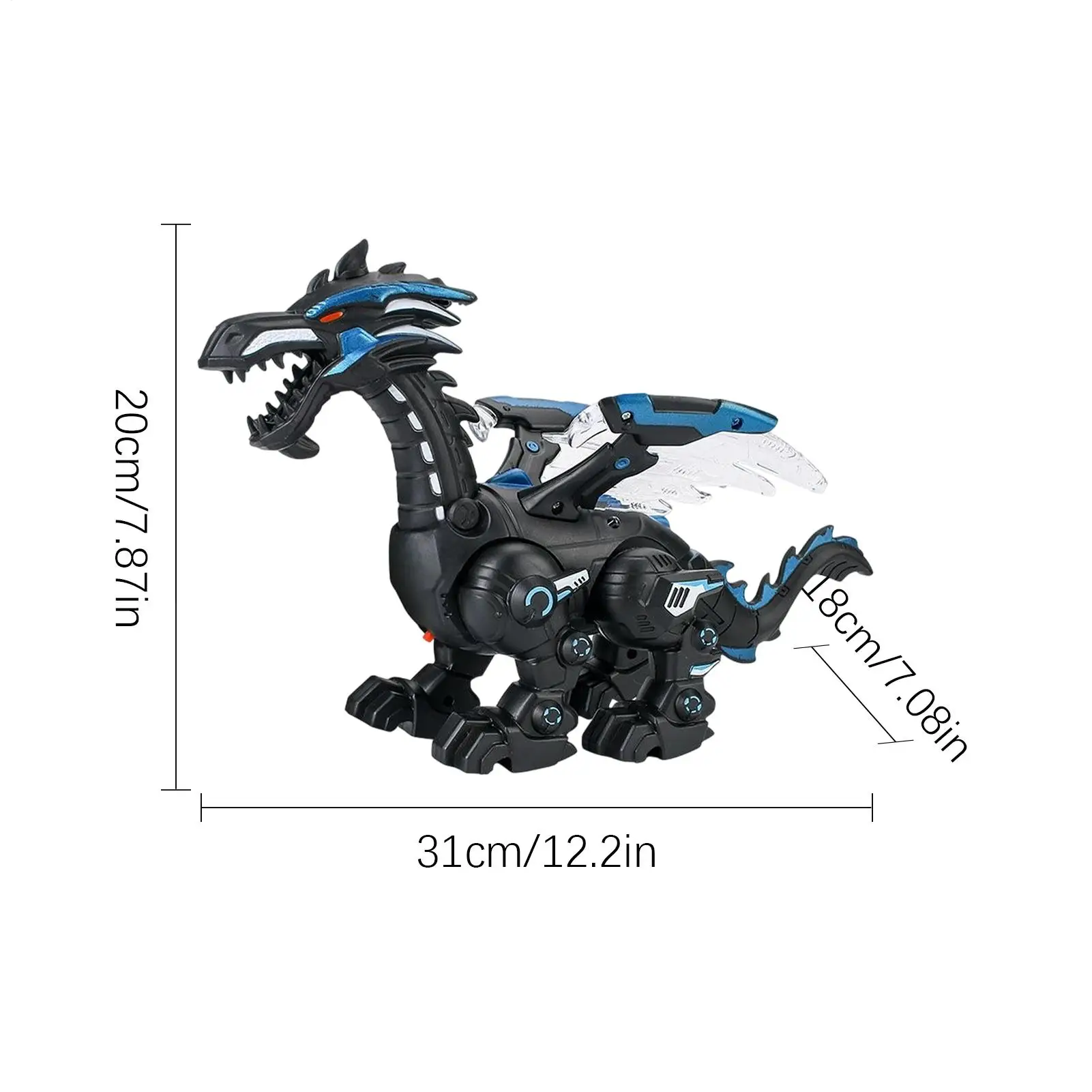 Jouets de dinosaure Robot, jouet de dinosaure à pulvérisation d'eau pour garçons et filles de 3 à 12 ans, fête d'anniversaire à la maison