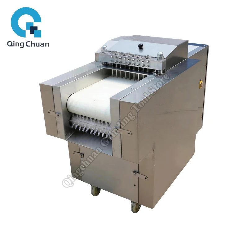 

Автоматическая электрическая машина для нарезки мяса: курица, куриные наггетсы, замороженное мясо, говядина, свежая рыба, утка