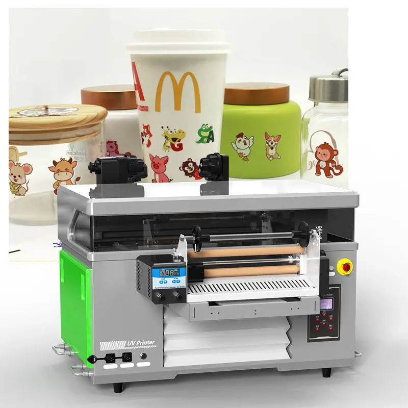 Products subject to negotiationLatest DTF UV Printer For A/B Film 2 In 1 Roll To Roll Inkjet Printers Crystal Sticker Printing