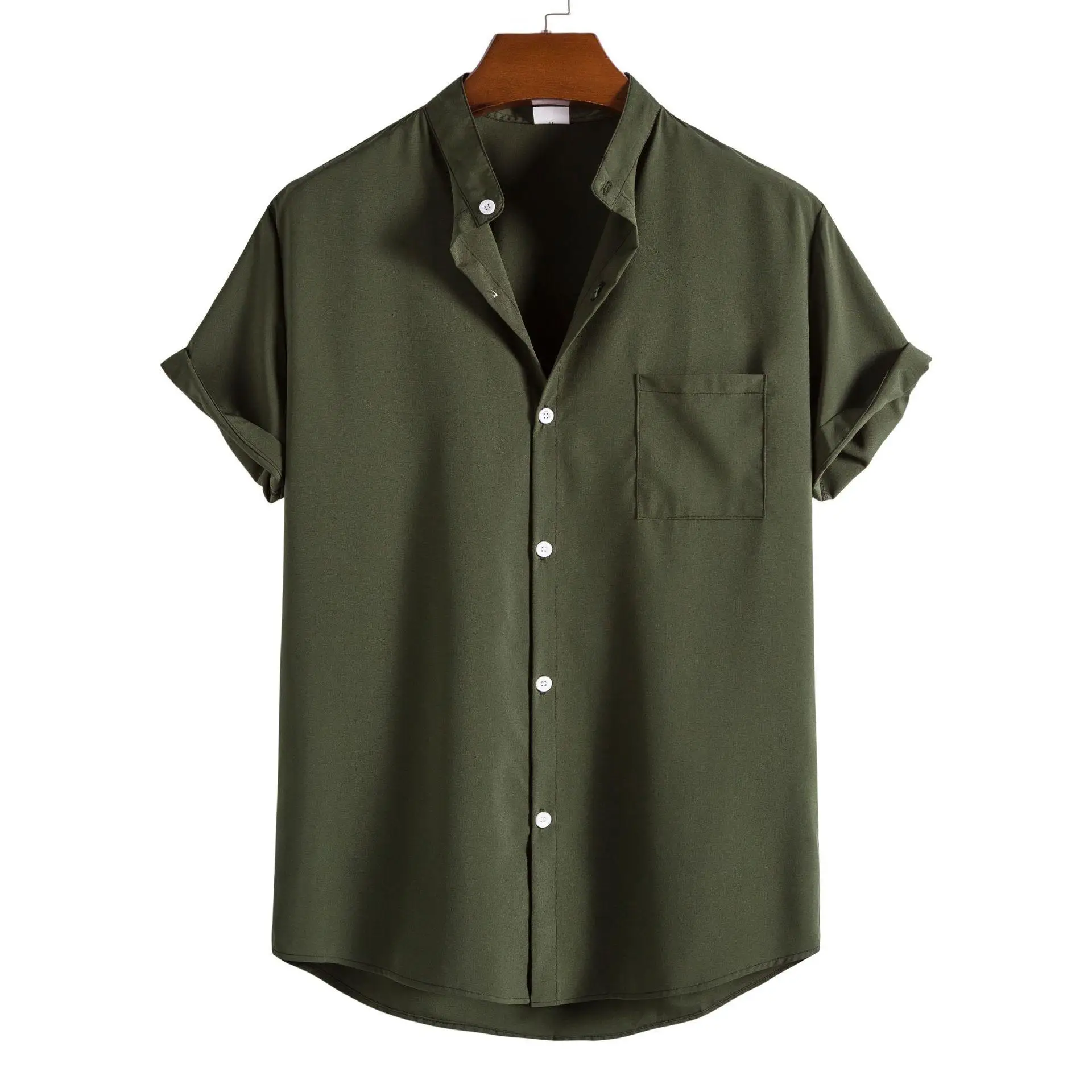 

Men's Long Sleeve Shirt Casual Style Printed Pattern Non-iron Treatment Casual Wear 100% Other Material Non-deformable