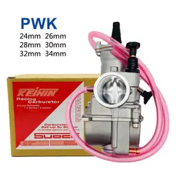 Carburateur PWK universel pour moto, 24 26 28 30 32 34 2T/4T, pour Keihin Koso RL Suzuki Mikuni