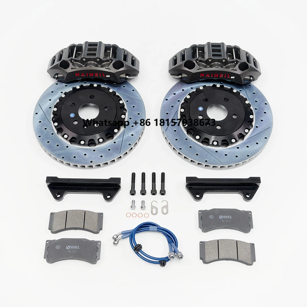 

NAINEIL Brake Upgrade Kit 6 Piston Caliper Ceramic Brake Pads Big Brake Kit for Mazda RX7 RX8