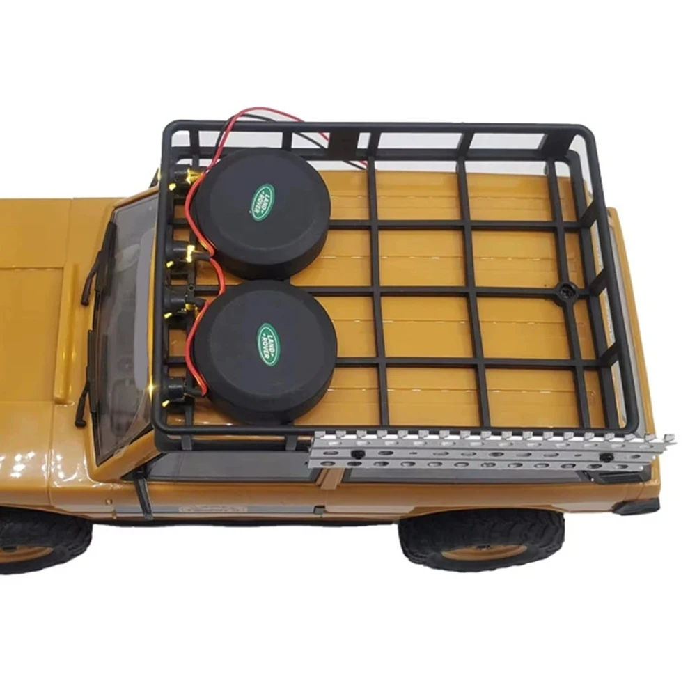 Led frente luz traseira lâmpada do telhado luzes de nevoeiro farol holofotes para 1/24 rc rastreador fms fcx24m camelo copo range rover atualizar peças