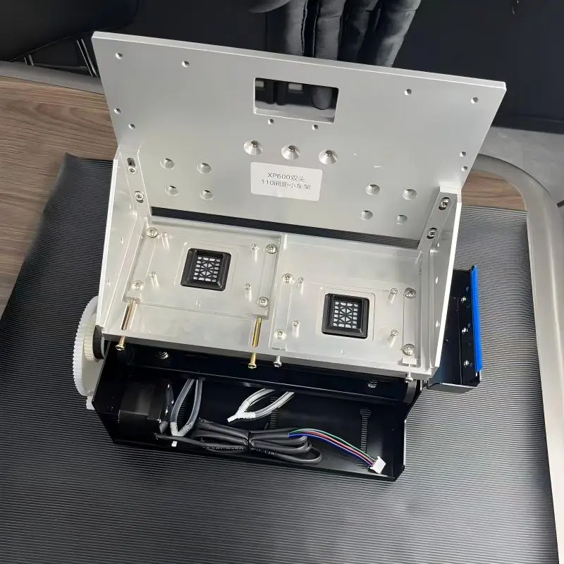 Large Format Printer Double Head Capping Station Pump Assembly Single Motor Cleaning Parts for XP600 DX5 DX7 4720 I3200