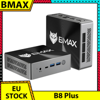 BMAX B8 Plus Mini PC, Intel Core i5-12600H 12 Cores Max 4.5GHz, 24GB LPDDR5 RAM 512GB SSD, 2.4/5GHz WiFi Bluetooth 5.0