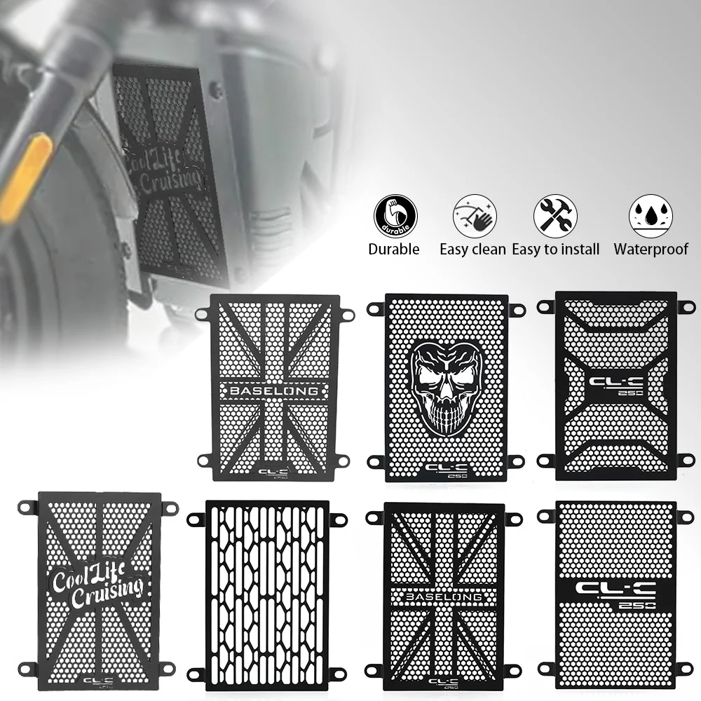 

For CFMOTO 250 CL-C 2024 2025 2026 New Motorcycle Accessories Radiator Grille Guard Protector Cover Protection Part 250 CLC clc