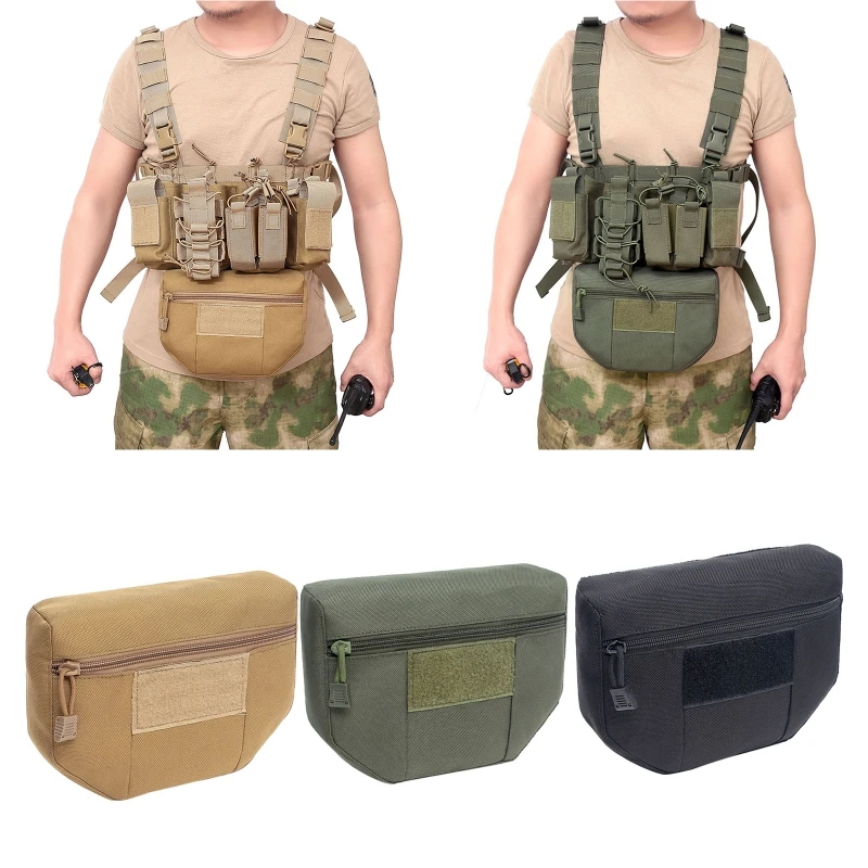 

Tactical Armor Carrier Pouch AVS JPC CPC Vest Waist Pack Portable Waist Bag EDC Combat Army Hunting Waist Pouch Bag Hunting Tool