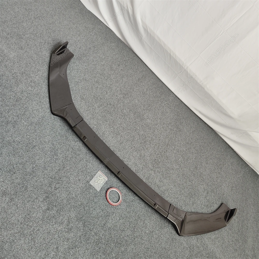 Voor Golf 7 7.5 GTI GTD GTE R R-Lijn 2012-2020 Maxton Stijl Glanzend Zwart Voorbumper splitter Lip Bumper Diffuser Spoiler Guard