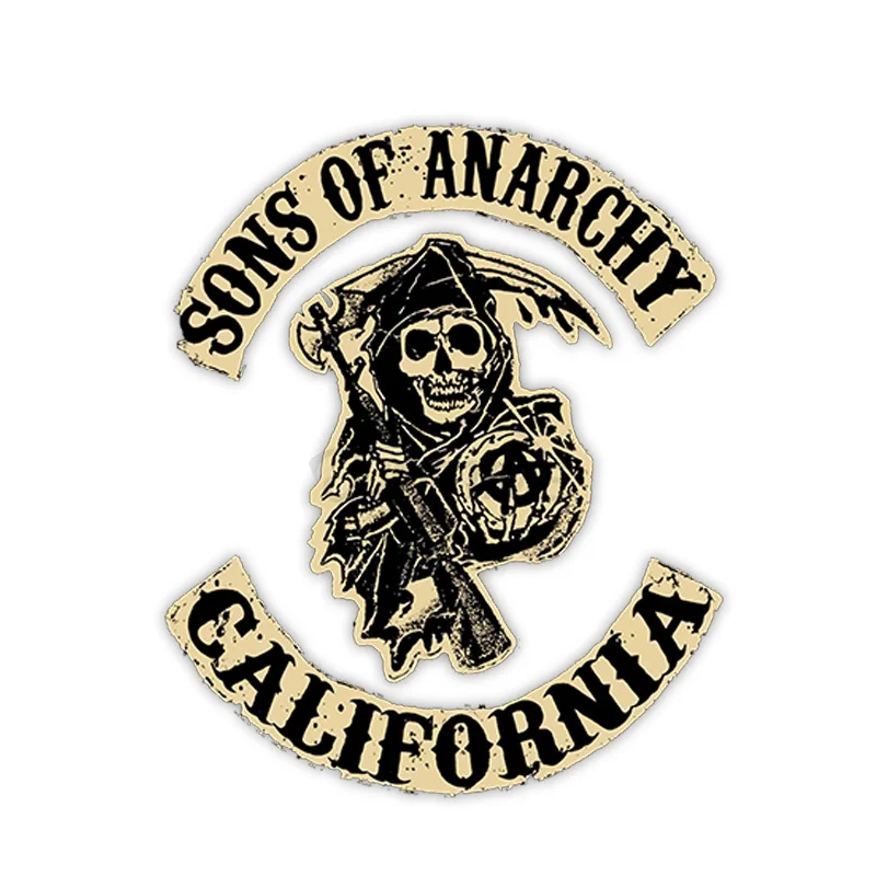 Personalized Sons of Anarchy Auto Parts Decal Waterproof and Sunscreen Repair Trunk Decoration Sticker N166 view 5