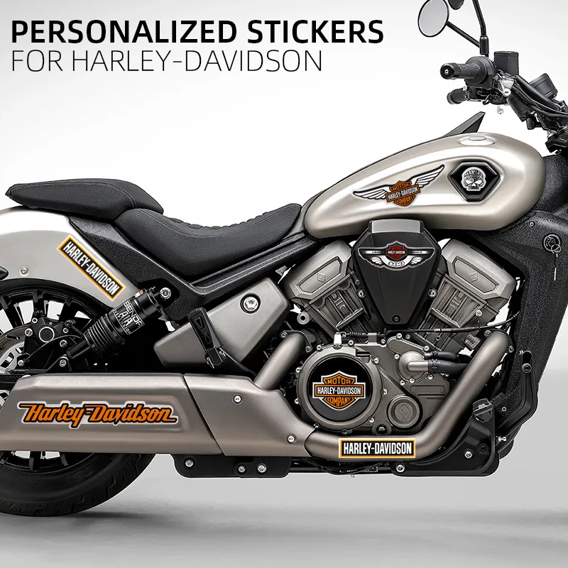 Motorcycle helmet Body Decals decoration Stickers for Harley Davidson Electra Glide Ultra Classic Motorcycle stickers image 4