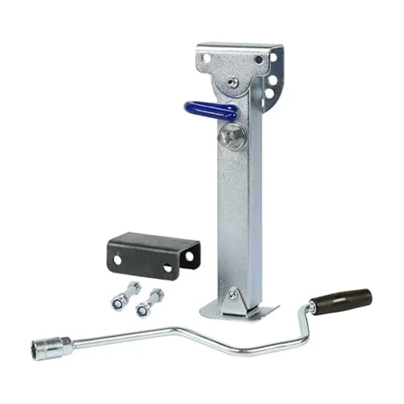 New GO TRAILER Heavy Duty 1T Trailer Jack Stabilizer 180 Adjustable Roll Angle Square Design For Motorhomes & Trailers