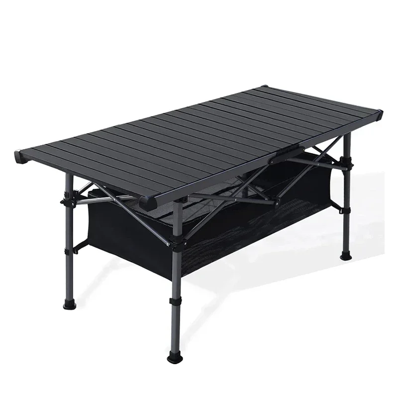 Folding Camping Portable Table Aluminum Roll-up Table with Carry Bag for Outdoor Camping Picnic Backyard BBQ Patio for Part