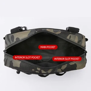 Herren Camo Fishing Weste Tasche, Utility Tackle Breasts Bags, Taillenpaket, Mountainering im Freien, Camping, Spaziergänge, EDC, Jagd Hauptverkäufe Selva US - №6