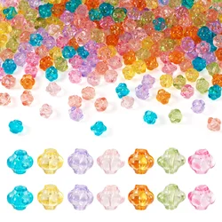 about 1290pcs/500g Transparent Acrylic Lantern Beads Halloween Pumpkin Beads for jewelry making DIY bracelet necklace crafts