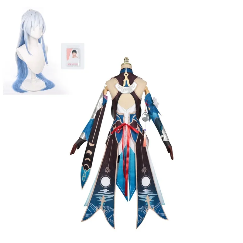 Jingliu Cosplay Costume Honkai Star Rail Carnival Uniform Wig Anime Halloween Costumes Men Game my hero academia anime