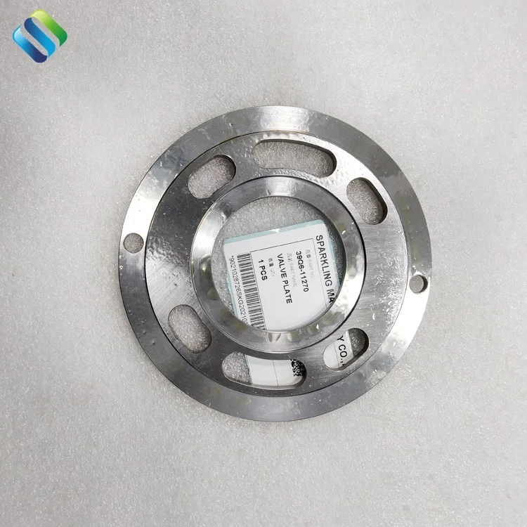 39q6-11270 Hydraulic Cylinder Block R160LC9  R160W9A R160LC9A Valve Plate 39Q6-11270