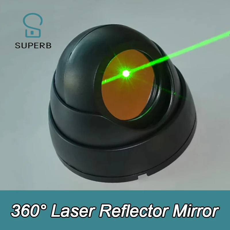 Espejo láser para juego de Escape, reflector de 360 grados, conjunto láser para sala de escape, rotación de 360 grados