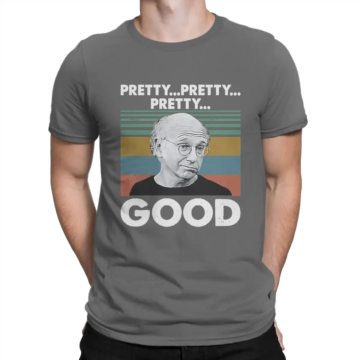 Short Sleeve C-Curb Your Enthusiasm T Shirts Round Collar Clothes Gift Men T-Shirts Good Casual 100% Cotton Tee Shirt