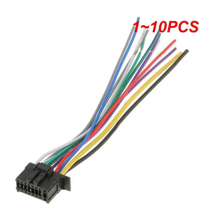 1~10PCS Pin Wiring Harness Connector Adapter Cable for Kenwood DNX DDX KVT KMM KDC 2017 Models Car Stereo Radio Wire