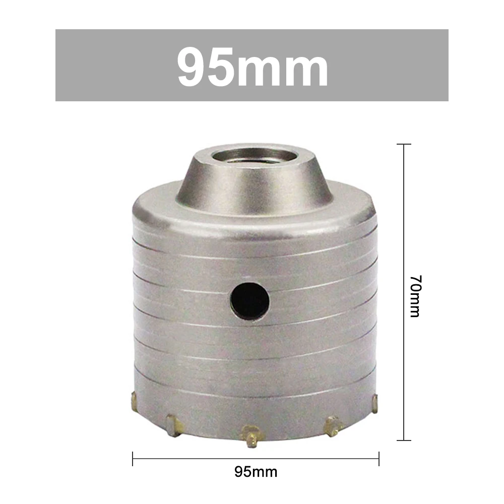 Boren Voor Betonnen Muurgatzaag Sds Plus Schacht Hamerboor Cement Steensnijgereedschap 30-160Mm Metselwerkgereedschap