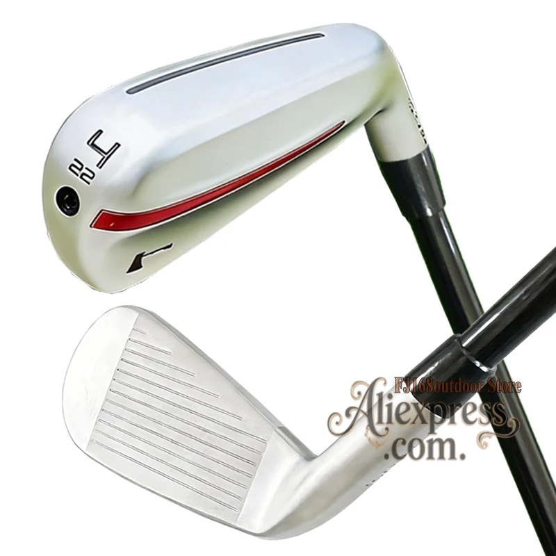 Hierros para conductores de Golf, palos de Golf para hombres, cabeza roja, golpes precisos, hierros de Golf rojos, ejes de grafito R o S Flex 17/20/22 grados